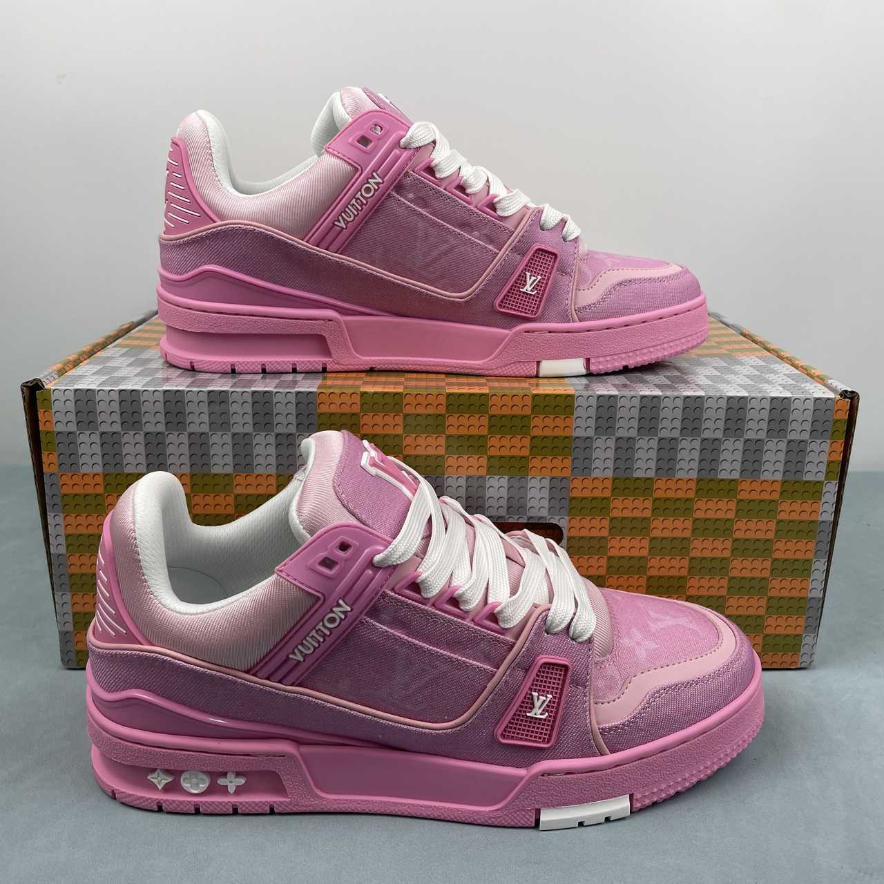 Astariva x LV trainers pink