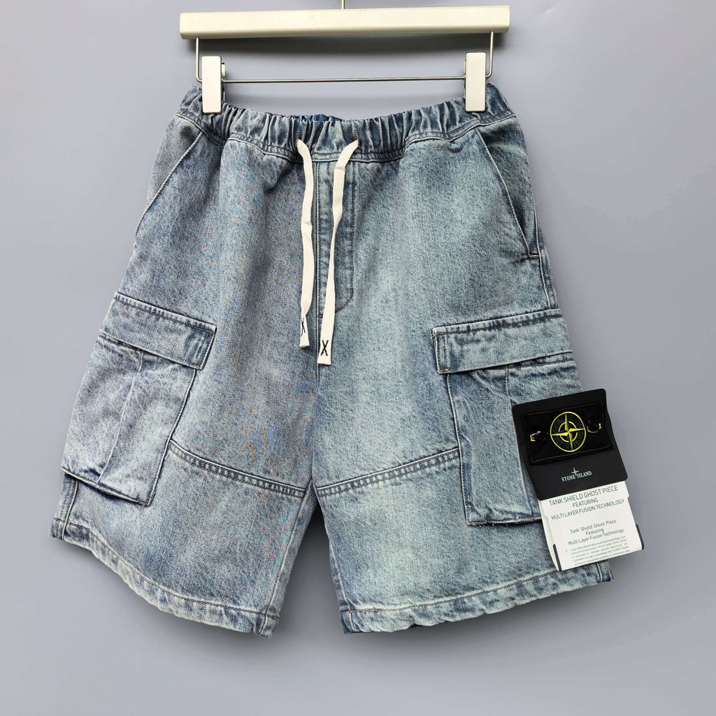Astariva x stoney denim shorts